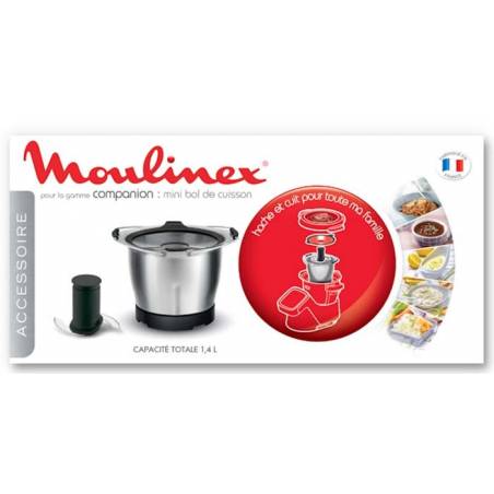 Mini-cuve avec livret 4 recettes Moulinex XF38AE10