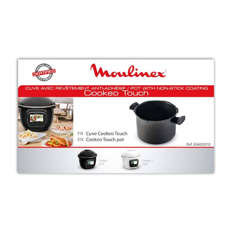 Cuve De Cuisson Anti Adhesive Cookeo Touch Moulinex Xa6010