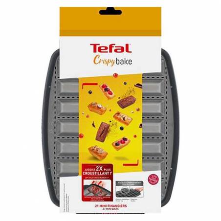 Moule Crispybake mini-financiers x21 Proflex TEFAL J4171314