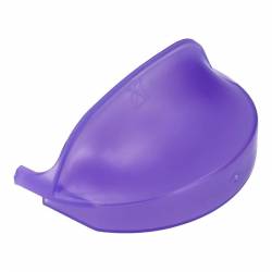 Bac violet de récupération...