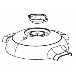 Bouton verrou marron cookeo...